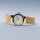 Womens Watch Gold-Colored Stainless Steel with Crystal Elements - Bering - Model: 10126-334