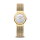 Womens Watch Gold-Colored Stainless Steel with Crystal Elements - Bering - Model: 10126-334