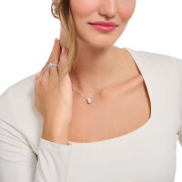 Chain made of 925 sterling silver with teardrop-shaped...