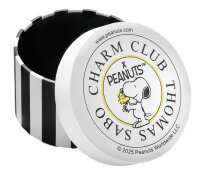 Charm Pendant 18k Gold Plated Recycled 925 Silver with Cold Enamel Snoopy & Woodstock Friends Motif Thomas Sabo Model: 2228-427-7