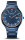 Mens stainless steel watch with solar function and dark blue dial, Bering model: 14442-979