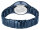 Mens stainless steel watch with solar function and dark blue dial, Bering model: 14442-979