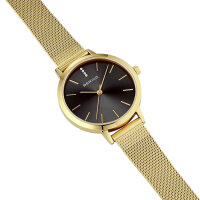 Womens Watch in Gold-Colored Stainless Steel with Mesh Band, Bering Model: 13434-332