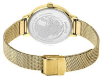 Womens Watch in Gold-Colored Stainless Steel with Mesh Band, Bering Model: 13434-332