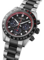 Herren-Chronograph aus Edelstahl mit Solar-Antrieb, Seiko Prospex Speedtimer, Modell: SSC957P1