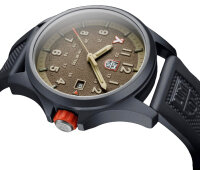 Herren-Outdooruhr aus ALUMI-NOX mit sandgestrahltem Zifferblatt, Luminox Bear Grylls Survival Land Modell: XB.3716