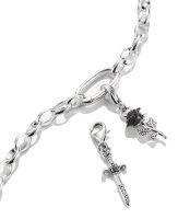 Charm-Anhänger aus geschwärztem 925...