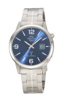 Herrenuhr Master Time Expert Titan Funkuhr mit blauem...