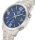 Herrenuhr Master Time Expert Titan Funkuhr mit blauem Zifferblatt