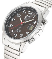 Herren Funk Solar Drive Uhr Gobi Edelstahlarmband –...