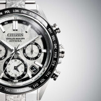 Herrenuhr mit rekristallisiertem Super Titanium, Eco-Drive GPS - Citizen Modell: CC4076-65A
