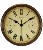 Wanduhr für Innen- & Außenbereich mit...