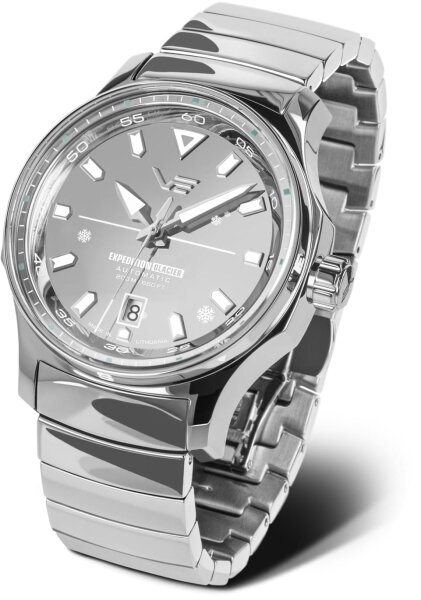 Expedition South Pole Glacier Automatik Saphirglas Herrenuhr, 20 ATM - Vostok Europe Modell: NH35-592A784