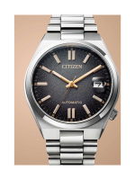 Citizen Automatik Herrenuhr NJ0200-50E: Edelstahl, Saphirglas, 50m wasserdicht