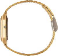 Casio Vintage Herrenuhr AQ-230GA-5AMQYES Gold Braun Analog-Digital Edelstahl