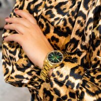 Herrenuhr mit grünem Zifferblatt - Casio Modell: MTP-1302PGC-3AVEF