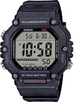 Herren Digitaluhr, LCD-Display, schwarz - Casio Modell: AE-1600H-1AVEF