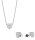 Schmuck-Set aus Edelstahl - Herz - BERING Modell: 468-768-Steel