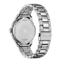 Herrenuhr, Eco-Drive aus Edelstahl - Schwarzes Zifferblatt - Citizen Modell: AW0151-85EC