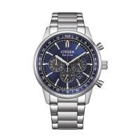 Herrenuhr, Citizen CA4720-52L Eco-Drive, Edelstahl blau 42mm
