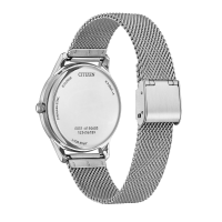 Damenuhr aus Edelstahl, mit weißem Zifferblatt - Citizen Modell: EM1220-82A