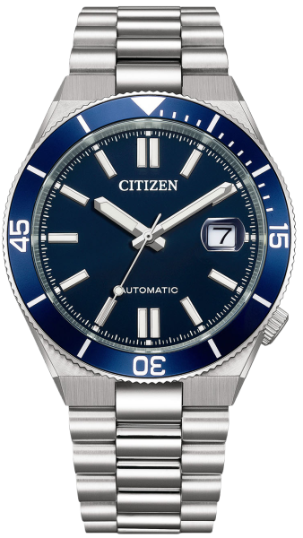 Herrenuhr mit blauem Zifferblatt - Citizen Modell: NJ0230-59L