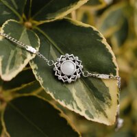 Composition Gem Armband (Mondstein/Silber)