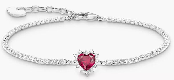 Herz-Armband Romance Silber