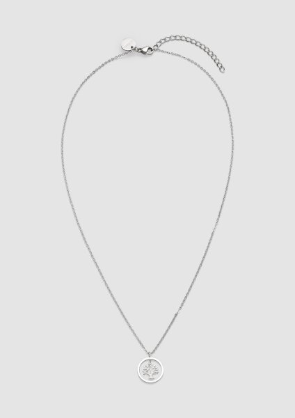 Filigrane Edelstahlkette mit Schmuck-Detail