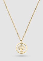 Filigrane Edelstahlkette mit Schmuck-Detail