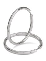 Boccia Damen-Ohrringe Creolen Titan 38 mm