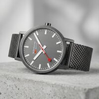 Classic, Grauer Edelstahl, 40 mm