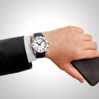 Numeri, Schwarzes Silikon, 42 mm