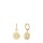 Damen Schmuck-Set, goldfarben mit Zirkonia - BERING Modell: Arctic-Flowers-Set-gold-white