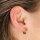 Damen Ohrringe aus Titan, Goldfarben 10 mm - Boccia Modell: 0563-06