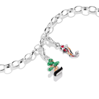 Charm-Anhänger Koi Original Silber