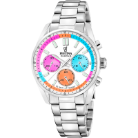 Unisex-Chronograph mit buntem Zifferblatt - Festina...