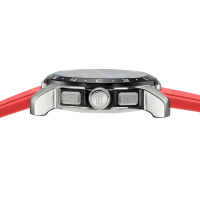 Herrenuhr mit rotem Silikonarmband - Festina Modell: F23305/4
