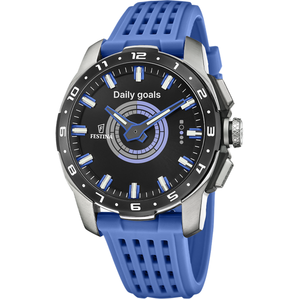 Herrenuhr mit blauem Zifferblatt - Festina Modell: F23305/2